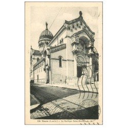 carte postale ancienne 37 TOURS. Basilique Saint-Martin 1937