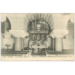 carte postale ancienne 37 TOURS. Basilique Saint-Martin Crypte et Tombeau