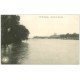 carte postale ancienne 37 TOURS. Crue de la Loire