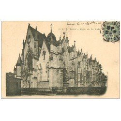 carte postale ancienne 37 TOURS. Eglise de la Riche 1906