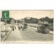 carte postale ancienne 37 TOURS. Grand Pont et Tranchée 1914