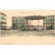 carte postale ancienne 06 ANTIBES. Kiosque à Musiques Place Macé. Carte pionnière vers 1900...