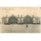 carte postale ancienne 37 TOURS. La Gare 1906. Carte vierge