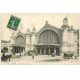 carte postale ancienne 37 TOURS. La Gare 1908