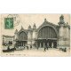 carte postale ancienne 37 TOURS. La Gare 1914