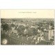 carte postale ancienne 37 TOURS. La Gare à vol d'oiseau