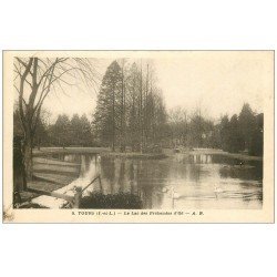 carte postale ancienne 37 TOURS. Lac des Préhendes d'Oë