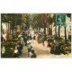 carte postale ancienne 37 TOURS. Le Marché aux Fleurs 1912 Boulevard Béranger
