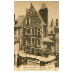 carte postale ancienne 37 TOURS. Maison Tristan l'Hermite