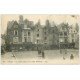 carte postale ancienne 37 TOURS. Maisons Place Plumereau 1915 Boucherie