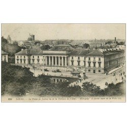 carte postale ancienne 37 TOURS. Palais de Justice 1919