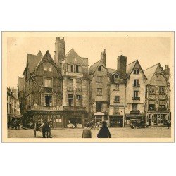 carte postale ancienne 37 TOURS. Place Foire-le-Roi