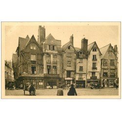 carte postale ancienne 37 TOURS. Place Foire-le-Roi