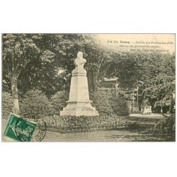 carte postale ancienne 37 TOURS. Statue Meusnier 1911