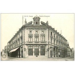carte postale ancienne 37 TOURS. Théâtre Français GB27