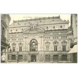 carte postale ancienne 37 TOURS. Théâtre Municipal GB25
