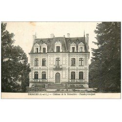 carte postale ancienne 37 TROGUES. Château Rolandière