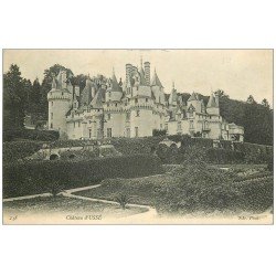 carte postale ancienne 37 USSE. Château 1907