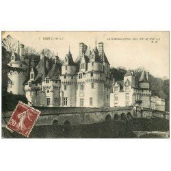 carte postale ancienne 37 USSE. Château 1926
