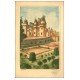 carte postale ancienne 37 USSE. Château papier velin découpe à la ficelle