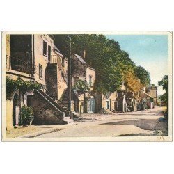 carte postale ancienne 37 VILLAINES-LES-ROCHERS. Rue des Matches 1946