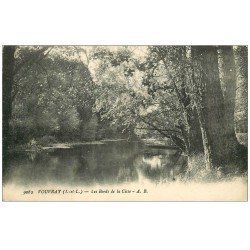 carte postale ancienne 37 VOUVRAY. Bords Cisse