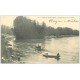 37 VOUVRAY. Embarcations sur la Cisse vers 1900