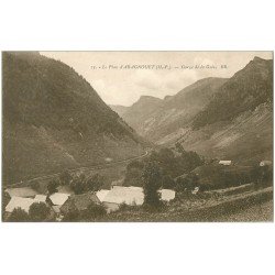 carte postale ancienne 65 ARAGNOUET. Gorge de la Gela