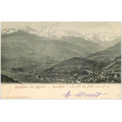 carte postale ancienne 65 BAGNERES-DE-BIGORRE. Baudéan le Pic du Midi 1903