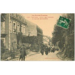 65 CAPVERN. Hôtel des Thermes et Maison Mourardou 1912