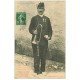 carte postale ancienne 65 CAPVERN. Louis Crieur Public avec son clairon 1913. Type exentrique