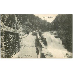 carte postale ancienne 65 CAUTERETS. Buvette de Mauhourat