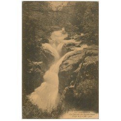 carte postale ancienne 65 CAUTERETS. Cascade du Pas de l'Ours vers 1917