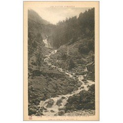 carte postale ancienne 65 CAUTERETS. Chute de Lutour 1049