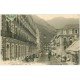 carte postale ancienne 65 CAUTERETS. Grand Hôtel d'Angleterre Boulevard Latapie Flurin 1909