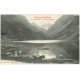 carte postale ancienne 65 CAUTERETS. Le Lac de Gaube 1917 animé