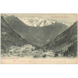 carte postale ancienne 65 CAUTERETS. Raillère et Cabaliros