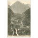 carte postale ancienne 65 CAUTERETS. Route et Chemin de Fer de Pierrefitte