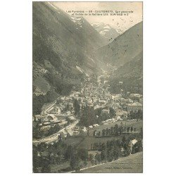 carte postale ancienne 65 CAUTERETS. Vallée de la Raillère 1907