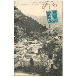carte postale ancienne 65 CAUTERETS. Vallée de la Raillère et Mouhourat 1927