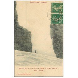 carte postale ancienne 65 GAVARNIE. Cirque et Brèche de Roland 1917