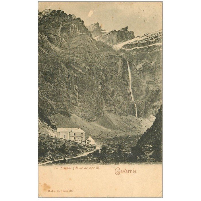 Carte Postale Ancienne Cirque : Les 2 Géants Hugo Et Leur Famille