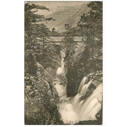 carte postale ancienne 65 LE GOUFFRE DU PONT D'ESPAGNE 1931