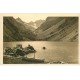 carte postale ancienne 65 LE LAC DE GAUBE avec Barques