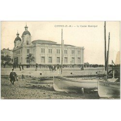 carte postale ancienne 06 CANNES. Casino Municipal. Edition Maillan (ombre bord droit)...