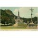 carte postale ancienne 65 LOURDES. Calvaire Breton. Carte émaillographie