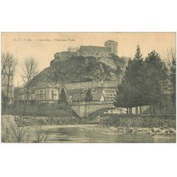 carte postale ancienne 65 LOURDES. Château-Fort 1904
