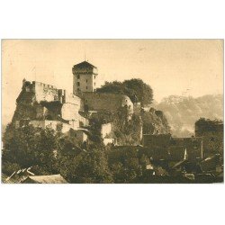 carte postale ancienne 65 LOURDES. Château-Fort 1934