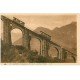 carte postale ancienne 65 LOURDES. Funiculaire du Pic du Jer. Grand Viaduc