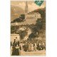carte postale ancienne 65 LOURDES. Grotte de la Basilique 1911